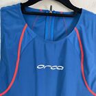 Orca 226 Womens Size 8 Blue Triathlon Race Suit Sleeveless