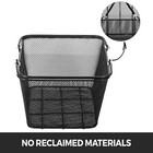 Vevor 12pcs Mesh Shopping Baskets With Handles Metal Shopping Basket Portable