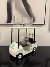 Casamigos Tequila Mini Golf Cart Display Decanter Set     Extremely Rare