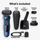 Braun Series Men s Rechargeable Wet dry Electric Foil Shaver System  6072cc