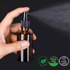 Daily Sprayer Empty Amber Glass Spray Bottles 8-pack 8oz   4oz Refillable Bottle
