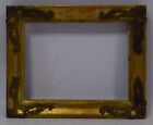 Ca 1850-1900 Set Of 2 Old Wooden Frames In Original Condition Internal  9 3x7 1