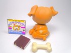 Littlest Pet Shop Brown Bulldog  607 With Cute Accessories Authentic