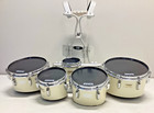 Yamaha Field Corps Tenors Drums Quints Toms 6 8 10 12 13   Harness White