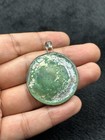 Ancient Beautiful Rare Iridescent Roman Glass Patina Pendant