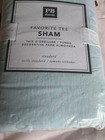 Pottery Barn Dorm Favorite Tee Pillow Sham New Heathered Aqua