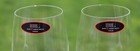 2 Riedel Vinum Crystal Wine Glasses 7 7 8  Tall 2 1 2  Top Diameter New No Box