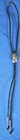 Vintage Southwestern Turquoise Bolo Tie Native American Style Sterling Silver