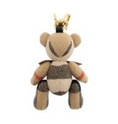 Burberry Thomas Bear Charm With Bow Tie Keychain With A Dust Bag Nwot