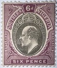Travelstamps  1904-1909 Southern Nigeria  Stamps Edward Vii  6d Mogh