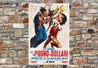 1964 A Fistful Of Dollars Vintage Movie Poster Print Italy B 24x16 9mil Paper