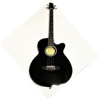     free Shipping      Acoustic-electric Bass Guitar  case  strap  cable  tuner 