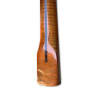 Diy Electric Guitar Neck Flame Maple Neck 22 Fret 25 5 Inch Rosewood Fretboard