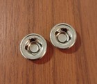 Vintage Caps Axle Tricycle Pedal Car Wagon Trike Fit 3 8  Silver Pair Cap New