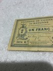 France-1915-1 Franc-chambre Of Commerce Bayonne-serie Q   002 866