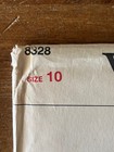 Vintage Vogue 8328 Womens Dress Knit Pattern Size 10 Rare Pattern Uncut