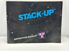 Stack-up Nes Instruction Manual Booklet Only Nintendo Free Shipping