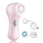 Clarisoni Mia 2 Sonic Facial Skin Cleansing Face Brush Multifunction White pink