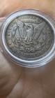     1886-p Morgan Silver Dollar  1 - Vf au - Genuine 90  Fine Silver Us Coin    