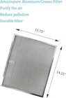 2 Pack Allure Range Hood Filter Bps1fa30 11-3 4  X 14-1 4  X 3 8  - Exact Fit Br
