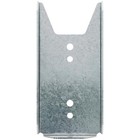 Simpson Strong-tie Fb24z Galvanized Steel Fence Rail Bracket 20 Ga  X 3-3 8 In 