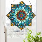 River Of Goods Stained Glass Window Panel Decorative Art Panel Transitional