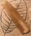 Dovo 6    Natural Water Buffalo Horn Beard   Mustache Grooming Comb For Men Women