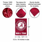 Alabama Crimson Tide Circle Logo Garden Flag And Yard Banner