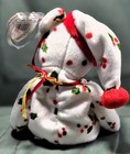 Ty Beanie Babies Baby 1998 Holiday Teddy - Mwmt Hang Tag