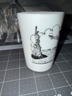 Vintage 1927 Spirit Of St Louis Charles Lindbergh White Milk Glass