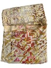 Vintage Italian Cut Velvet Tapestry With Arabesque Motif 90    X 168   