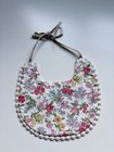 Floral Baby Bib Bundle -soft  Stylish   Made For Everyday Messes  Reversible 3pk