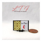The Holy Bible 1 12 Scale Miniature Readable Illustrated Book Religion 