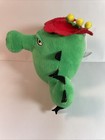 Plants Vs Zombies Green Red Hat Stuffed Doll Plush W suction Cup Pvz 6 