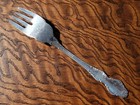 Kings   English Crown   Reed   Barton   Salad Fork   Silver Plate   Art Nouveau