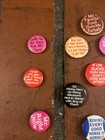 Vintage Gay Rights Button Pinbacks Homosexual Humor Lesbian Lgbt Lot Pinback Pin