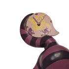 Disney Alice In Wonderland Cheshire Cat Motion Clock Bradford Exchange Le
