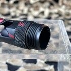 New Hk Army S63 Pwr Elite  fossil  Barrel Tip - Dust Black red Splash