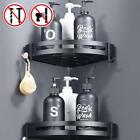 Shampoo Shower Shelf Bathroom Rack Corner Holder Storage Wall Mounted Organizer