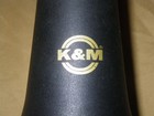 K m Konig   Meyer Flugelhorn Peg - Black Plastic With Felt Pads And Adapter