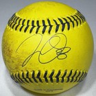 Savannah Bananas Jackson Olson Auto Game Used Hit Baseball Coors Field 8 9 2025