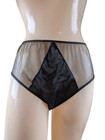 Vintage 50s 60s Sheer Nylon Panties Peekaboo Illusion Nylon Gusset Pin Up M-xl
