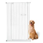 59 baby Gate With Pet Door Dog Cat Child Safety Extra Wide Walk Thru Fence Guard