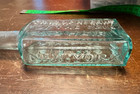 Antique Bottle Barry   s Tricopherous 1840s Open Pontil Applied Top Whittled