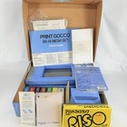 Riso Print Gocco B6 Hi Mesh Set Screen Printing Kit Ink Huge Lot W  Bulbs Japan