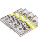 100pcs Dollar Bill Banknote   Money Spray Banknotes Fake Dollars Prop For Party