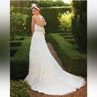 Perfect Casablanca Bridal Ivory Gown Princess Strapless Wedding Dress 8