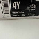 Under Armour Curry 3z 25 Sde Shoes Unisex Size 4y Pink Grey 6001882-616