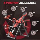 Gravity Inversion Table Back Pain Therapy Heavy Duty Foldable Stretcher Machine