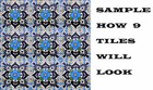90 Mexican Tiles Talavera Ceramic Handmade Mexico  c116